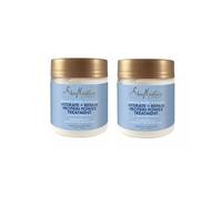 2x Shea Moisture Manuka Honey&Yogurt Hydrate+Repair Protein Power Treatment 8oz