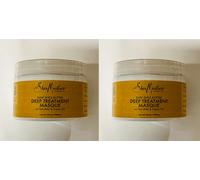 2X Shea Moisture Raw Shea Butter Deep Treatment Masque Sea Kelp & Argan Oil 12oz