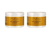 2x Shea Moisture Raw Shea Butter Deep Treatment Masque Sea Kelp & Argan Oil 12oz