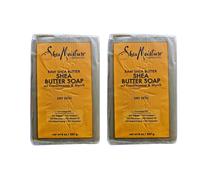 2x Shea Moisture Raw Shea Butter Soap With Frankincense And Myrrh 8oz