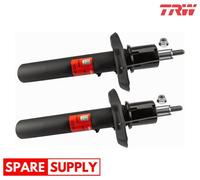 2X SHOCK ABSORBER FOR SEAT ALTEA LEON TOLEDO TRW JGM1058T FITS FRONT AXLE