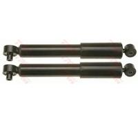 2x Shock absorber Front Axle Bottom eye JGE287T TRW for RENAULT NISSAN