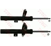 2x Shock absorber Front Axle Top pin JGM3132T TRW for PEUGEOT 306 Hatchback 206+
