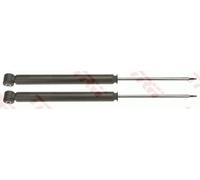 2x Shock absorber Rear Axle Top pin JGT1106T TRW for FORD FIESTA VI