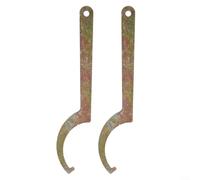 2x Shock Absorber Spanner Wrench for Motorcycle Suspension Setup and Tuning Fits Most Common Shock Mounting