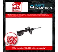 2x Shock Absorbers (Pair) fits CITROEN DISPATCH 1.5D Front 2018 on Damper Febi
