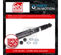 2x Shock Absorbers (Pair) fits MAZDA BT50 2.5D Front 06 to 15 WLAA Damper Febi
