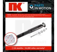 NK Shock Absorbers Rear Gas Pressure - Pair (2x) - Fits Nissan Qashqai J11 1.6D 2013 - 63222978
