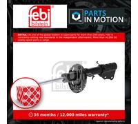 2x Shock Absorbers (Pair) fits RENAULT KANGOO 1.6 Front 08 to 12 Damper Febi New