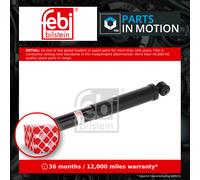 2x Shock Absorbers (Pair) fits RENAULT KANGOO 1.9D Rear 1997 on Damper Febi New