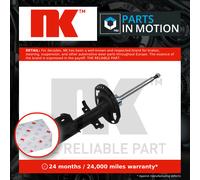 2x Shock Absorbers (Pair) fits RENAULT VEL SATIS BJ0, BJ0K 2.0 Front 02 to 09 NK