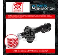 2x Shock Absorbers (Pair) fits VW GOLF Mk2 1.6D Front 83 to 91 Damper 1H0413031