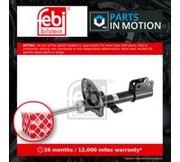 2x Shock Absorbers (Pair) Front 1002362 Febi Damper 543020808R 543022511R New
