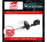 2x Shock Absorbers (Pair) Front 1002589 Febi Damper 8200367895 8200367898 New