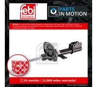 2x Shock Absorbers (Pair) Front 1002786 Febi Damper 543027411R Quality New