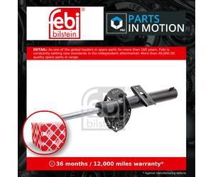2x Shock Absorbers (Pair) Front 1002819 Febi Damper 2Q0413031CF 2Q0413031DE New