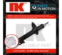 2x Shock Absorbers (Pair) fits FORD TRANSIT 2.3 Front 00 to 06 Damper NK 1120588