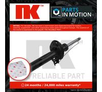 2x Shock Absorbers (Pair) fits VW CC 358 Front 11 to 16 Damper NK 1T0413031AS