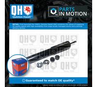 2x Shock Absorbers (Pair) Front QAG181523 Quinton Hazell Damper MR151227 Quality