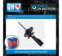 2x Shock Absorbers (Pair) Front QAG181558 Quinton Hazell Damper 543020008R New