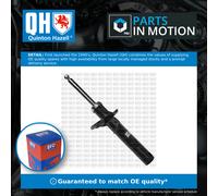 2x Shock Absorbers (Pair) Front QAG181568 Quinton Hazell Damper 5Q0413031GN New