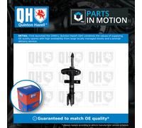 2x Shock Absorbers (Pair) Front QAG181578 Quinton Hazell Damper Quality New
