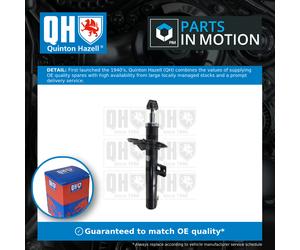 2x Shock Absorbers (Pair) Front QAG181602 Quinton Hazell Damper 2Q0413031DF New