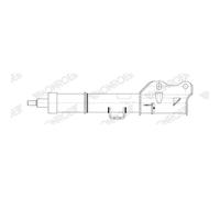 2x Shock Absorbers (Pair) G8820 Front Monroe Original 4473205738