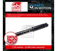2x Shock Absorbers (Pair) Rear 1002286 Febi Damper 50708787 50709081 50709082