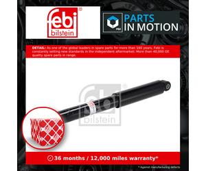 2x Shock Absorbers (Pair) Rear 1002524 Febi Damper 95299742 96424027 Quality New