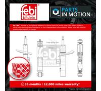 2x Shock Absorbers (Pair) Rear 1002611 Febi Damper 042456909 0436766 0436767 New