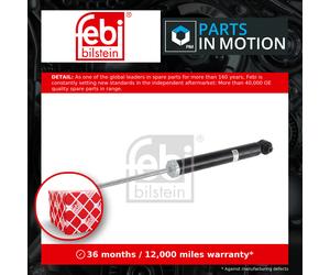 2x Shock Absorbers (Pair) Rear 1002748 Febi Damper 4853002A10 4853002A20 Quality