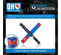 2x Shock Absorbers (Pair) Rear QAG179880 Quinton Hazell Damper 13242433 13271702