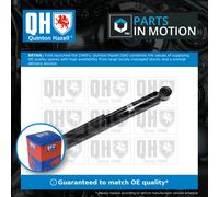 2x Shock Absorbers (Pair) Rear QAG181316 Quinton Hazell Damper 553003E020 New