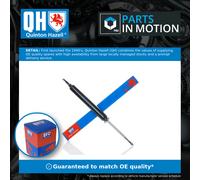 2x Shock Absorbers (Pair) Rear QAG879049 Quinton Hazell Damper 31316767321 New