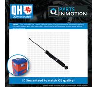 2x Shock Absorbers (Pair) Rear QAG879530 Quinton Hazell Damper 13453391 13453392