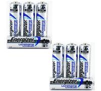 Energizer AA Batteries CR6 Ultimate 1.5V Lithium 4 Pieces