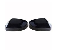 2X Side Mirror Cover For Focus MK3 2012 2013 2014 2015 2016 2017 2018 For Mondeo MK4 Facelift 2010 2011 2012 2013 2014 Plastic Glossy Black/Unpainted/Carbon Fiber Black(Pair Glossy Black)