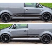 2X Side Stripes Decals Compatible with VW Volkswagen Caddy Camper vwc2