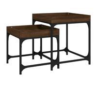 2x Side Tables Engineered Wood Accent End Center Table Multi Colours vidaXL