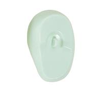2x Silicone Ear Cover Protector Hair Dyeing Earmuffs for Home Use Hair Salon Green 7.7x4.8x1.2 cm