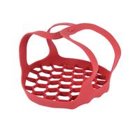 2X Silicone Sling Lifter Accessories Compatible with Instant Pot 6 Qt and 8 Qt, and Other Pressure Cookers, Red