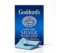 2X Silver Polish Cloth - Premium Cotton Polishing Cloth for Cleaning Silver Jewelry Gold Dinnerware Silverware Antiques Tarnish Removal & Protection