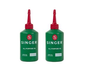 2x Singer All Purpose Sewing Machine Oil, 3.38-Fluid Ounce (100ml)