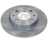 2X Single Febi 10314 Front Rear Brake Disc 247mm Solid Fits Citroën 106 Cx