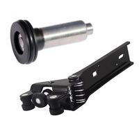 2X Sliding Door Roller Guide Hinge Middle and Top Right For RENAULT Trafic II