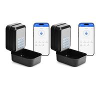 2X Smart Key Lock Box Electronic Bluetooth Lock Box with APP Control and PIN Code Type