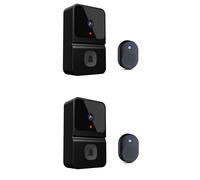 2X Smart Video Door Bells Wireless WiFi Doorbell with Camera Security