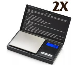 2X Smart Weigh High Precision Digital Mini Pocket Jewelry Scale Backlit Display