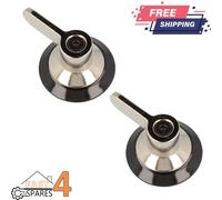 2x SMEG OVEN COOKER KNOB HEAT CONTROL SWITCH A1 A1.1 A1.1K A11CER S852X